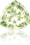 Natural Green Diamond Triangle 0.66 ct Polished
