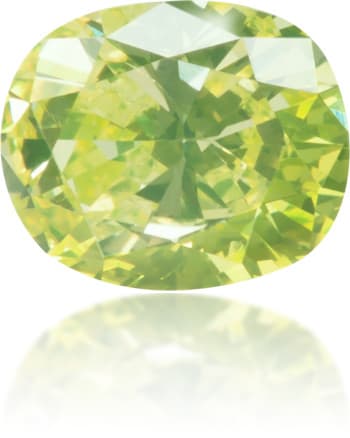 Natural Green Diamond Oval 0.34 ct Polished