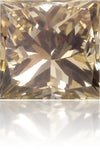 Natural Brown Diamond Square 0.17 ct Polished