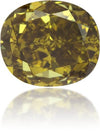 Natural Green Diamond Cushion 0.30 ct Polished
