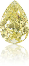 Natural Yellow Diamond Pear Shape 4.03 ct Polished