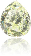 Natural Green Diamond Pear Shape 0.13 ct Polished