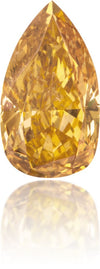 Natural Orange Diamond Pear Shape 2.01 ct Polished