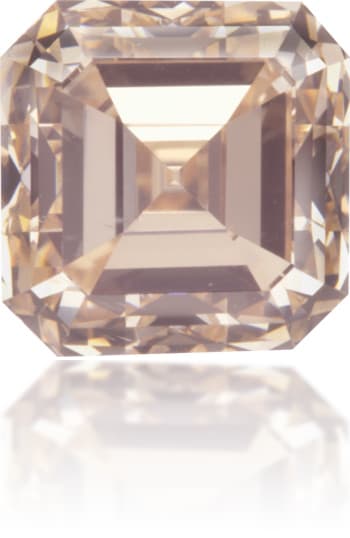 Natural Brown Diamond Square 1.50 ct Polished