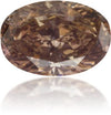 Natural Brown Diamond Oval 0.53 ct Polished