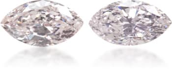Natural Pink Diamond Marquise 0.27 ct set