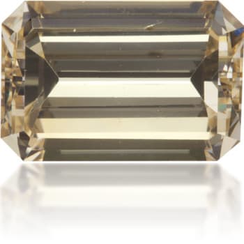 Natural Brown Diamond Rectangle 3.75 ct Polished