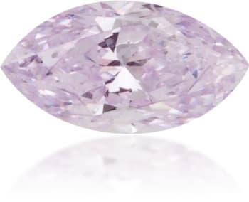 Natural Purple Diamond Marquise 0.18 ct Polished
