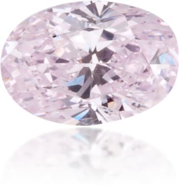 Natural Purple Diamond Oval 0.29 ct Polished