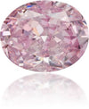 Natural Pink Diamond Oval 0.22 ct Polished