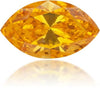 Natural Orange Diamond Marquise 0.10 ct Polished