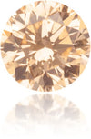 Natural Orange Diamond Round 0.10 ct Polished