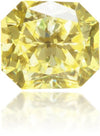 Natural Yellow Diamond Square 0.11 ct Polished