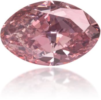 Natural Pink Diamond Oval 0.37 ct Polished