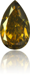 Natural Green Diamond Pear Shape 0.54 ct Polished