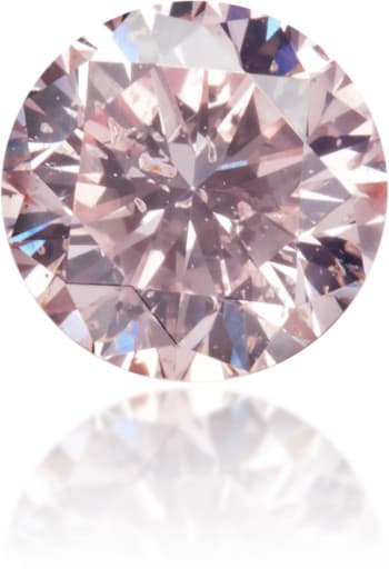 Natural Pink Diamond Round 0.51 ct Polished