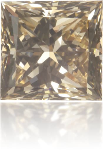 Natural Brown Diamond Square 0.80 ct Polished