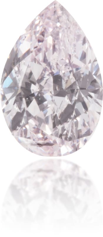 Natural Purple Diamond Pear Shape 0.45 ct Polished