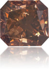 Natural Brown Diamond Rectangle 0.70 ct Polished