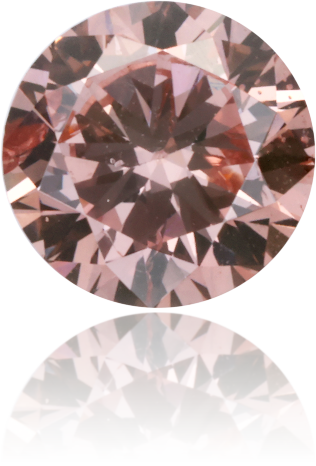 Natural Pink Diamond Round 0.55 ct Polished