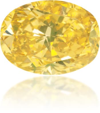 Natural Green Diamond Oval 0.78 ct Polished