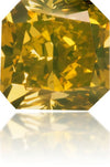 Natural Green Diamond Square 0.84 ct Polished