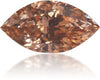 Natural Brown Diamond Marquise 0.31 ct Polished