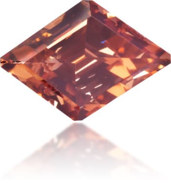 Natural Pink Diamond Kite 0.43 ct Polished