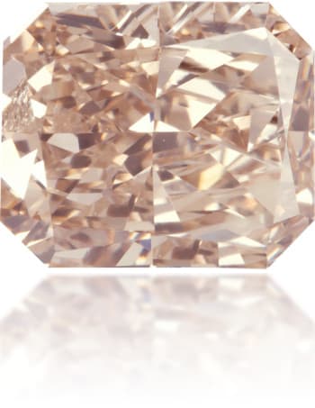 Natural Pink Diamond Rectangle 1.50 ct Polished