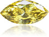 Natural Yellow Diamond Marquise 2.38 ct Polished