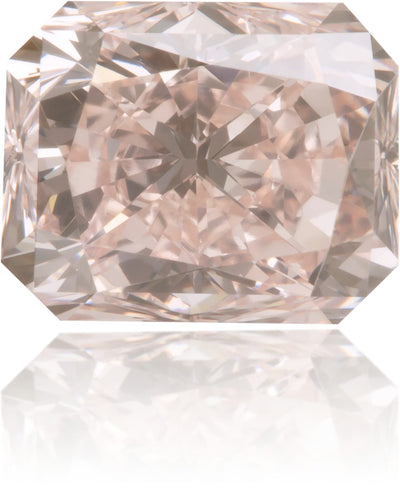 Natural Pink Diamond Rectangle 1.31 ct Polished