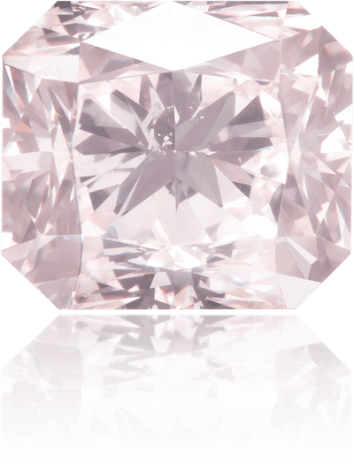 Natural Pink Diamond Rectangle 1.25 ct Polished