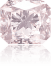 Natural Pink Diamond Rectangle 1.25 ct Polished