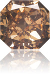 Natural Brown Diamond Square 3.11 ct Polished
