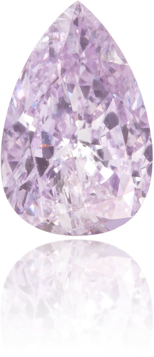 Natural Purple Diamond Pear Shape 0.21 ct Polished