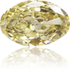 Natural Yellow Diamond Oval 1.82 ct Polished