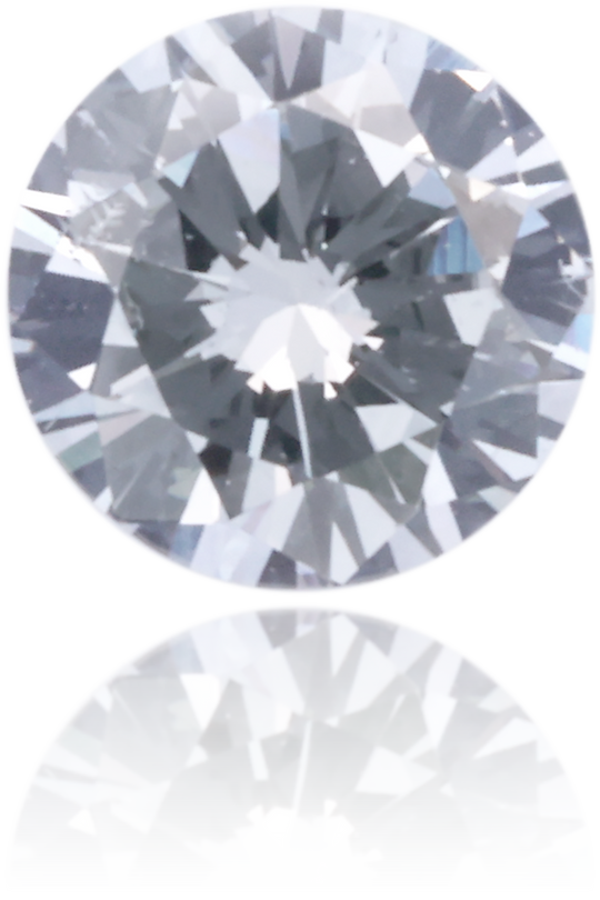 Natural Blue Diamond Round 0.13 ct Polished