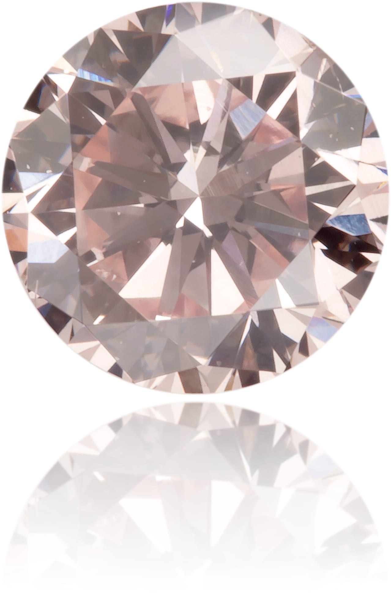 Natural Pink Diamond Round 0.59 ct Polished