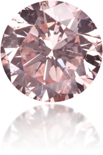 Natural Pink Diamond Round 0.71 ct Polished