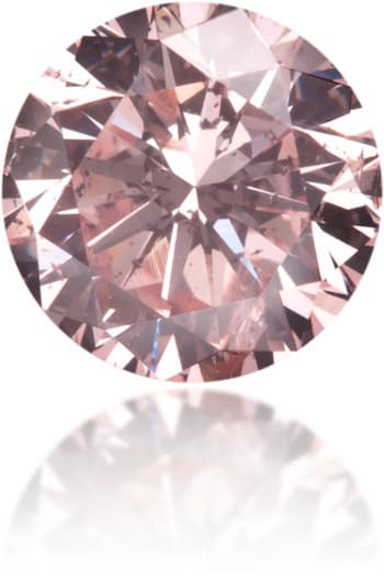 Natural Pink Diamond Round 0.71 ct Polished