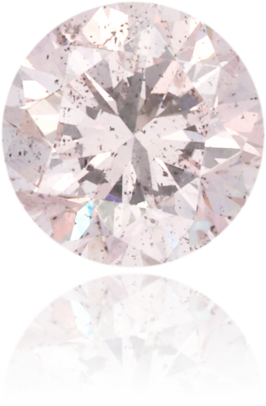 Natural Pink Diamond Round 0.65 ct Polished