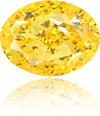 Natural Yellow Diamond Oval 2.02 ct Polished