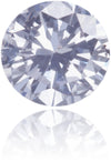 Natural Blue Diamond Round 0.12 ct Polished