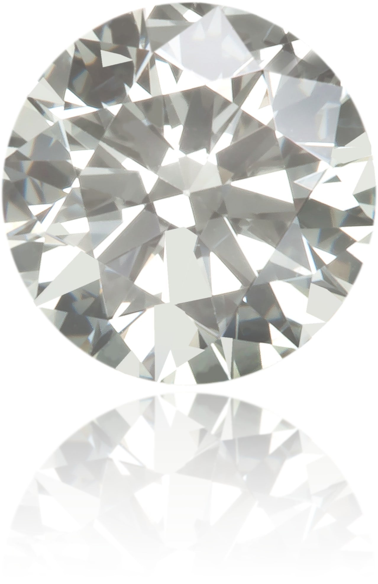 Natural Green Diamond Round 0.35 ct Polished