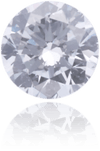Natural Blue Diamond Round 0.10 ct Polished