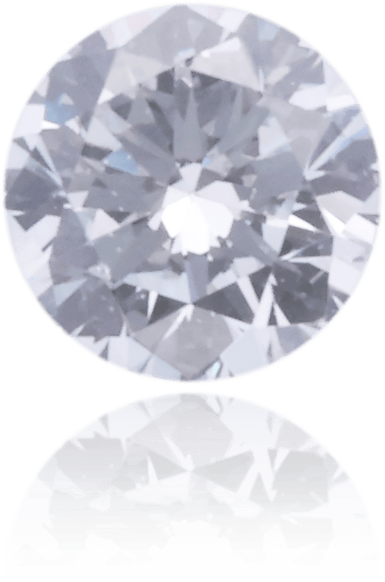 Natural Blue Diamond Round 0.10 ct Polished