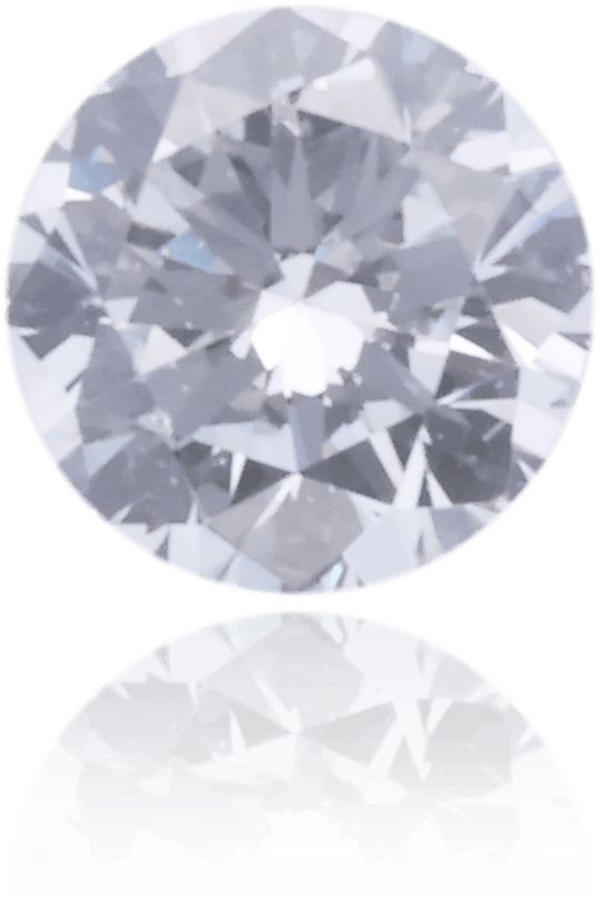 Natural Blue Diamond Round 0.10 ct Polished