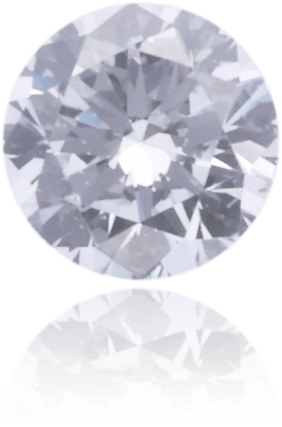 Natural Blue Diamond Round 0.10 ct Polished