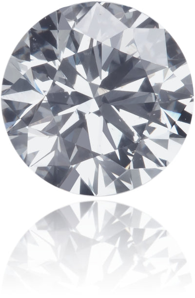 Natural Gray Diamond Round 0.40 ct Polished