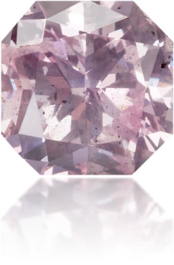 Natural Pink Diamond Square 1.08 ct Polished